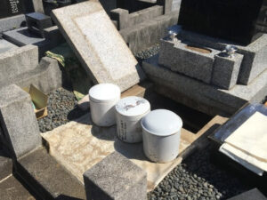 墓じまいで取り出した遺骨
